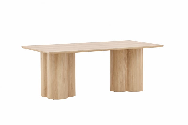 Olivia Rektangulärt Soffbord i Ljust Trä - Beige - Möbler - Bord & matgrupper - Soffbord