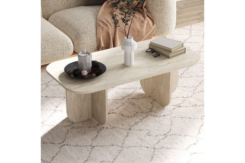 Orin Soffbord 120 cm - Beige - Möbler - Bord & matgrupper - Soffbord