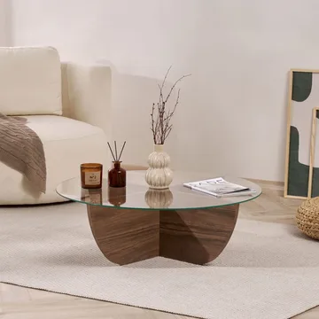 Orwin Soffbord 90 cm - Mörkbrun - Möbler - Bord & matgrupper - Soffbord