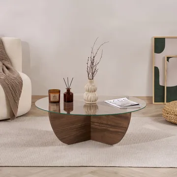 Orwin Soffbord 90 cm - Mörkbrun - Möbler - Bord & matgrupper - Soffbord