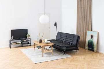Oscarvik Rektangulärt Soffbord med Lådor och Hylla i Ek - Brun - Möbler - Bord & matgrupper - Soffbord