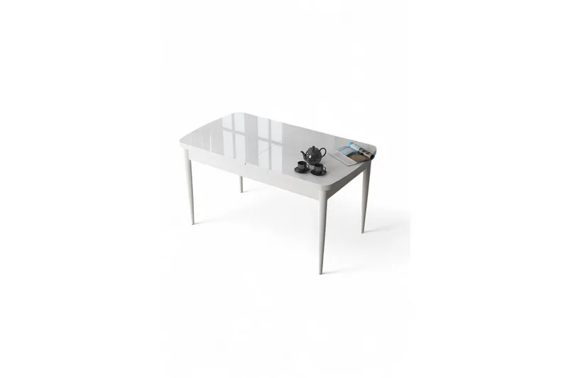 Ostwerwal Matbord 132 cm Rektangulär, Vit