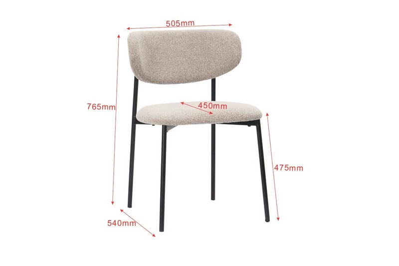 Peyra Rund Utdragbar Matgrupp 120-220 cm – Matbord med 4 Lucy Matstolar i Trä med Ekutseende - Natur|Greige - Möbler - Bord & matgrupper - Matgrupper