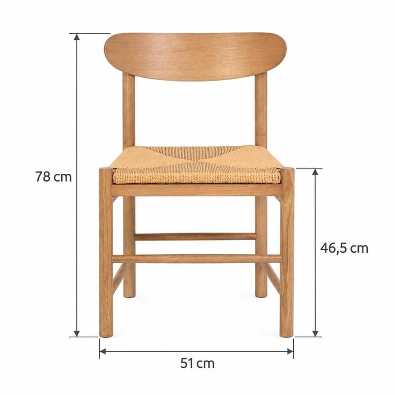 Peyra Rund Utdragbar Matgrupp 120-220 cm – Matbord med 4 Malte Matstolar i Trä med Ekutseende - Natur - Möbler - Bord & matgrupper - Matgrupper