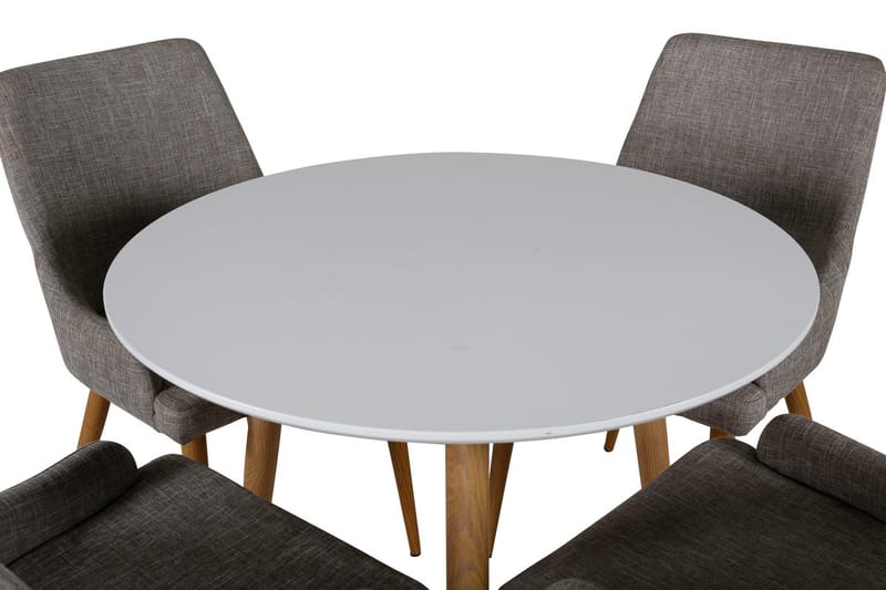 Polar Matbord 90 cm med 4 Plaza Matstol - Möbler - Bord & matgrupper - Matgrupper