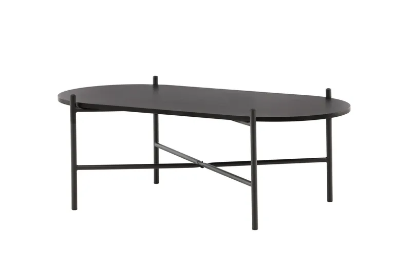 Pueblo Soffbord 60 cm - Svart - Möbler - Bord & matgrupper - Soffbord