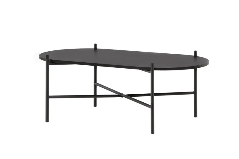 Pueblo Soffbord 60 cm - Svart - Möbler - Bord & matgrupper - Soffbord
