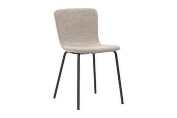 Richeto Matbord 240 cm med 6 Katy Matstolar - Rökt ek / Greige Bouclé - Möbler - Bord & matgrupper - Matgrupper