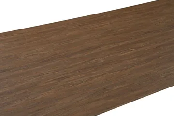 Richeto Ribbat Matbord 180x100 cm med Trä- och Rökt Ek-utseende - Mörkbrun - Möbler - Bord & matgrupper - Matbord & köksbord