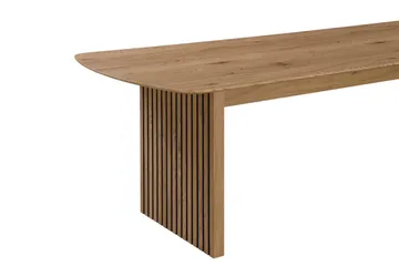 Richeto Ribbat Matbord 210x100 cm med Trä- och Ekutseende - Natur - Möbler - Bord & matgrupper - Matbord & köksbord