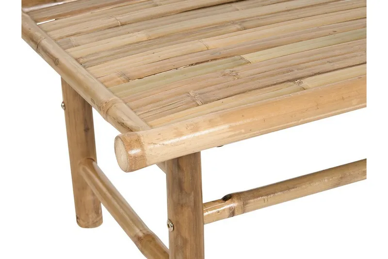 Rosthern Soffbord 80x45 cm - Ljusbrun - Utemöbler - Balkong - Balkongmöbler - Balkongbord