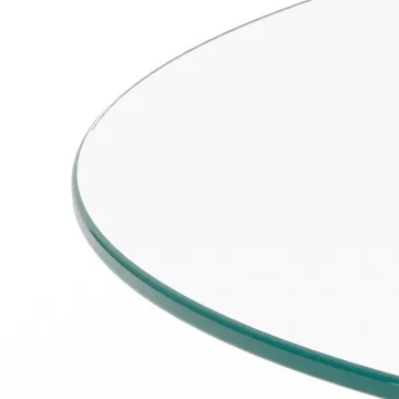 Ryvos Soffbord i Glas 80 cm Rund - Kristallklar - Möbler - Bord & matgrupper - Soffbord