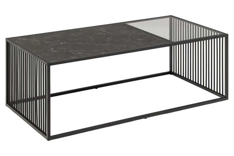 Saklani Soffbord 120x60 cm - Svart - Möbler - Bord & matgrupper - Soffbord