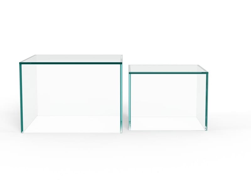 Samon Soffbord 50 cm - Kristallklar - Möbler - Bord & matgrupper - Soffbord