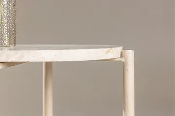 Sandhamn Soffbord 40 cm Rund - Beige - Möbler - Bord & matgrupper - Soffbord