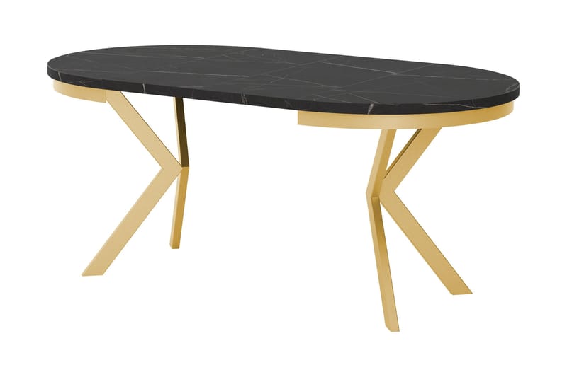 Sereth Matbord 120 cm Rund - Brun/Beige - Möbler - Bord & matgrupper - Matbord & köksbord