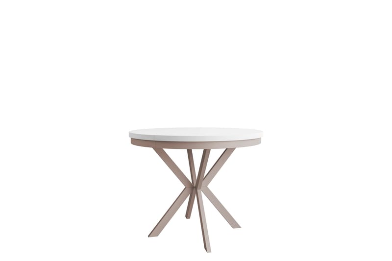 Sereth Matbord 120 cm Rund - Vit/Beige - Möbler - Bord & matgrupper - Matbord & köksbord