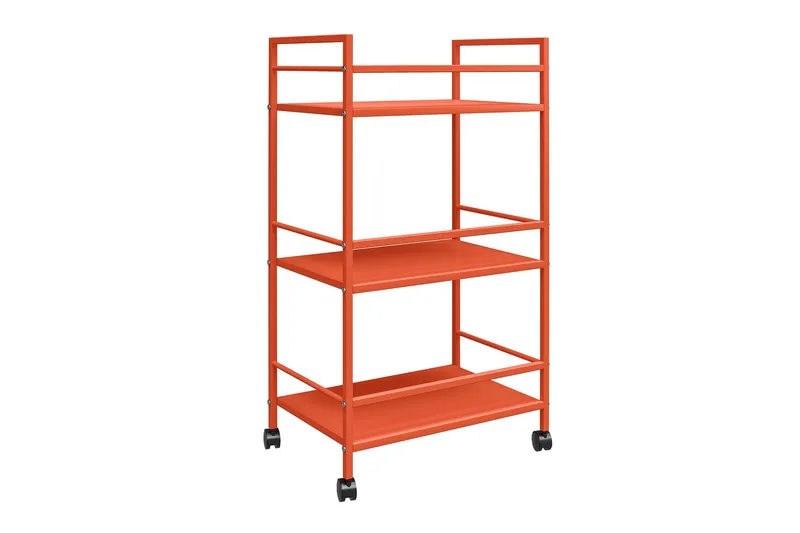 Cache Drinkvagn 43x29 cm Orange - Novogratz - Möbler - Bord & matgrupper - Serveringsvagn & barvagn - Drinkvagn