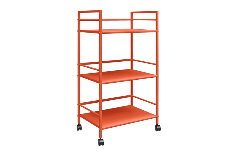 Cache Drinkvagn 43x29 cm Orange - Novogratz - Möbler - Bord & matgrupper - Serveringsvagn & barvagn - Drinkvagn