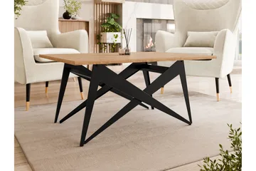 Seyloren Soffbord 90 cm - Svart/Brun - Möbler - Bord & matgrupper - Soffbord