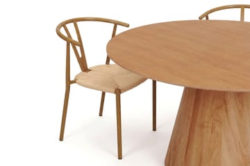 Siena Matgrupp runt 130 cm Ek med 6 Elysia Matstolar - Ek - Möbler - Bord & matgrupper - Matgrupper