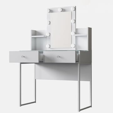 Keldan Sminkbord 90x136,8x40 cm - Vit - Möbler - Bord & matgrupper - Sminkbord & toalettbord