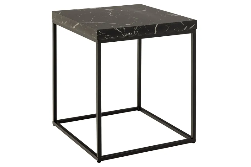 Adisan Soffbord 40x40 cm - Svart - Möbler - Bord & matgrupper - Soffbord