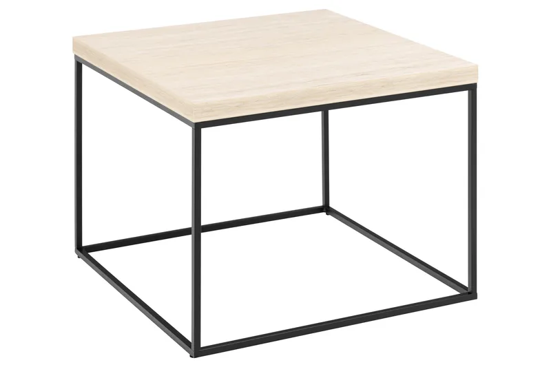 Adisan Soffbord 60x60 cm, Beige