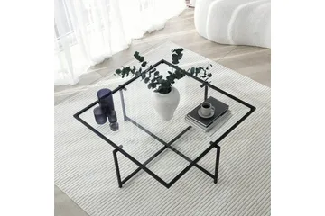 Alskaliden Soffbord 85x35x85 cm - Svart - Möbler - Bord & matgrupper - Soffbord