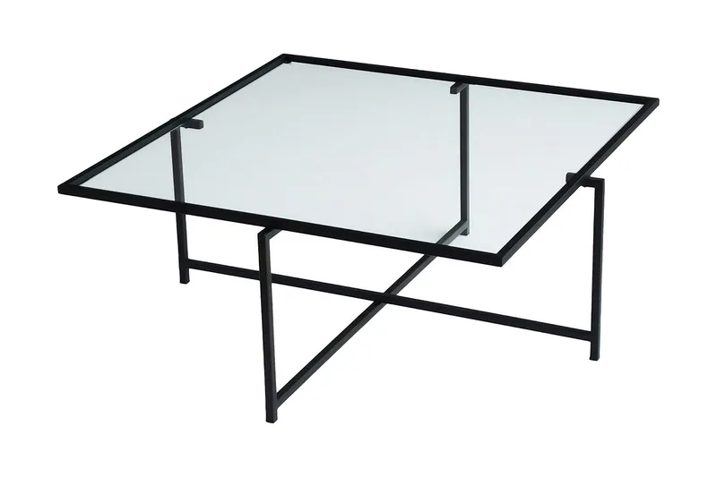Alskaliden Soffbord 85x35x85 cm, Svart