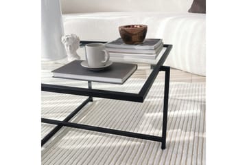 Alskaliden Soffbord 94x35x94 cm - Svart - Möbler - Bord & matgrupper - Soffbord