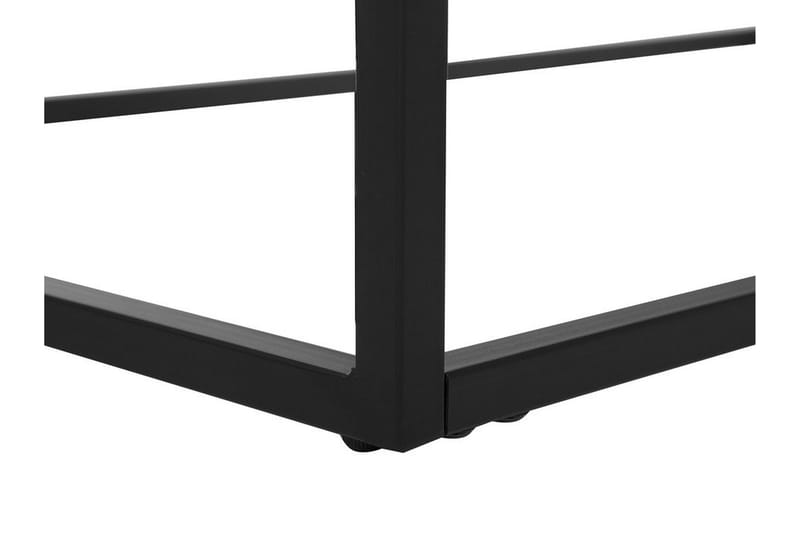 Altos Rektangulärt Soffbord 64 cm i Trä och Metall med Betongeffekt - Grå - Möbler - Bord & matgrupper - Soffbord