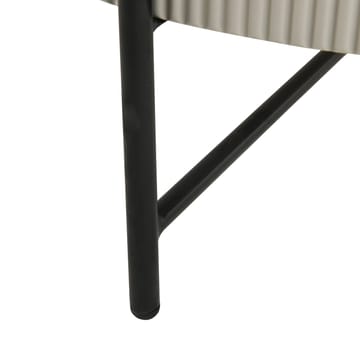 Soffbord Asher Ø80x40 cm - Grå - Möbler - Bord & matgrupper - Soffbord