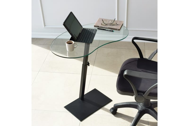 Athodna Soffbord 70x40x70 cm Oval - Svart - Möbler - Bord & matgrupper - Soffbord