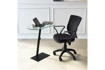 Athodna Soffbord 70x40x70 cm Oval - Svart - Möbler - Bord & matgrupper - Soffbord