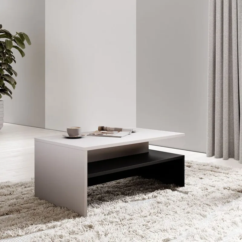 Soffbord Baros - Vit Laminat - Möbler - Bord & matgrupper - Soffbord