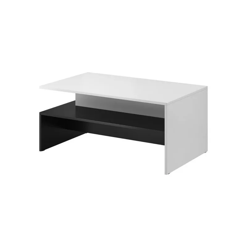 Soffbord Baros, Vit Laminat