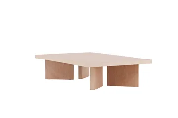 Bassholmen Soffbord 140x80 cm - Whitewash - Möbler - Bord & matgrupper - Soffbord