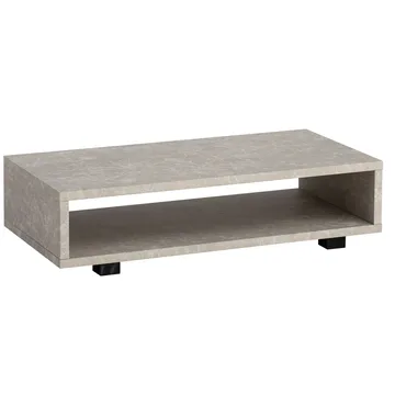 Belaro Soffbord 100 cm - Sandgrå och svart - Möbler - Bord & matgrupper - Soffbord - Soffbord med förvaring