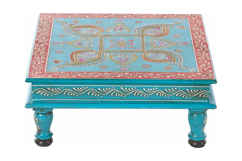 Bence Soffbord 40 cm - Turkos - Möbler - Bord & matgrupper - Soffbord
