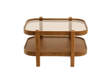 Calnor Soffbord 70x40x50 cm - Valnöt - Möbler - Bord & matgrupper - Soffbord