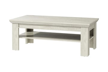 Casique Soffbord 120 cm med Förvaring Hylla - Vit - Möbler - Bord & matgrupper - Soffbord