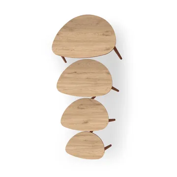 Childress Satsbord 68 cm - Ek - Möbler - Bord & matgrupper - Soffbord - Kistbord
