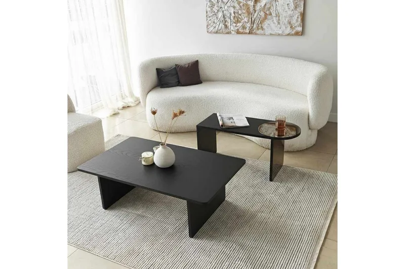 Dasina Satsbord 105 cm - Svart - Möbler - Bord & matgrupper - Soffbord