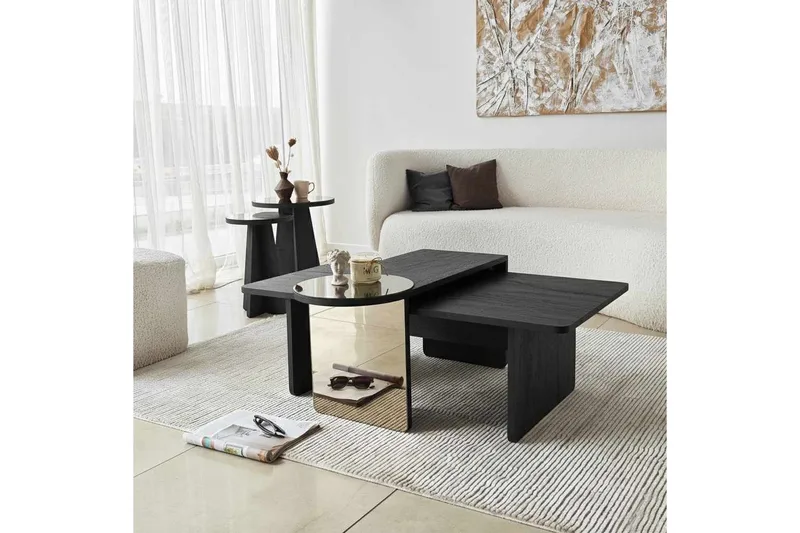 Dasina Satsbord 82 cm - Svart - Möbler - Bord & matgrupper - Soffbord