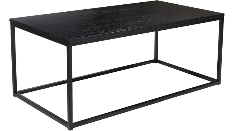 Soffbord Dover 120x60 cm, Svart askfaner