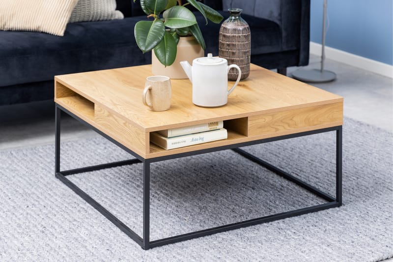 Elmorral Soffbord 80x80 cm - Natural - Möbler - Bord & matgrupper - Soffbord