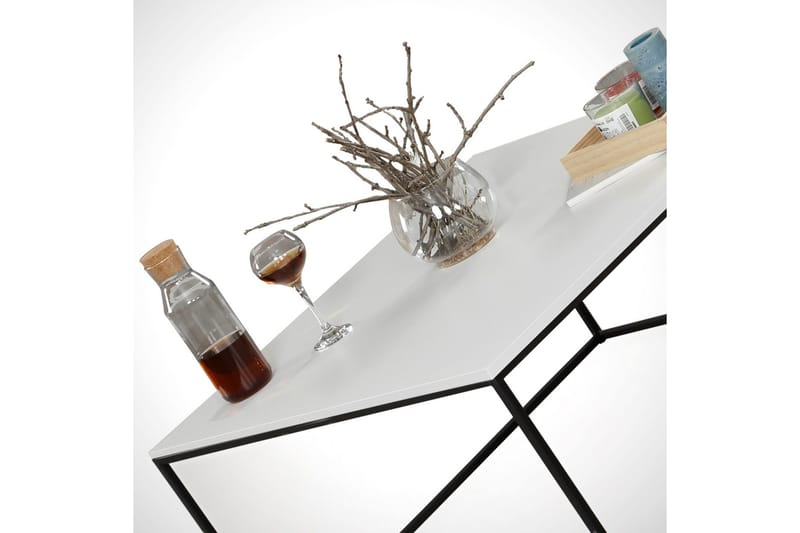 Falan Soffbord 75 cm - Vit - Möbler - Bord & matgrupper - Soffbord