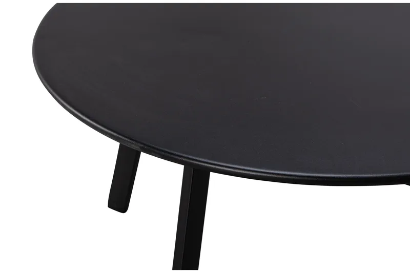 Fer Soffbord Runt 70 cm - Svart - Möbler - Bord & matgrupper - Soffbord