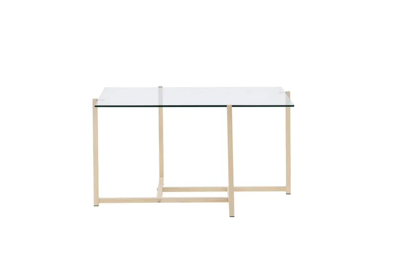 Hybrid Soffbord 80x80 cm - Transparent - Möbler - Bord & matgrupper - Soffbord
